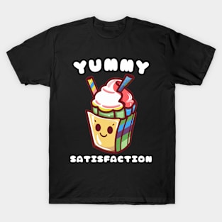 Milkshake Yummy Satisfaction T-Shirt